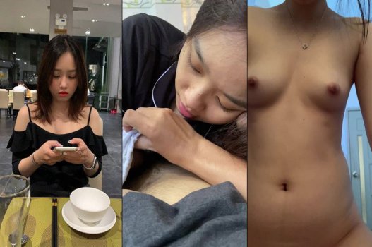 Anh cởi quần ra rồi mà em không chịu mút