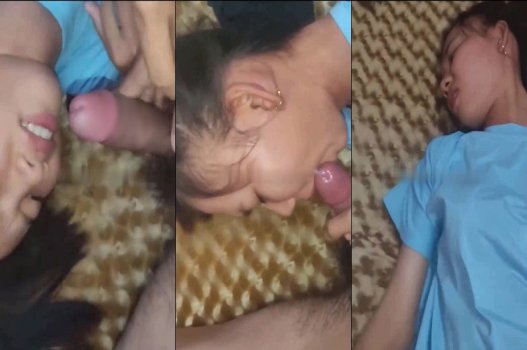 Xuất ra miệng em rồi anh còn cố cho vô bướm chơi thêm